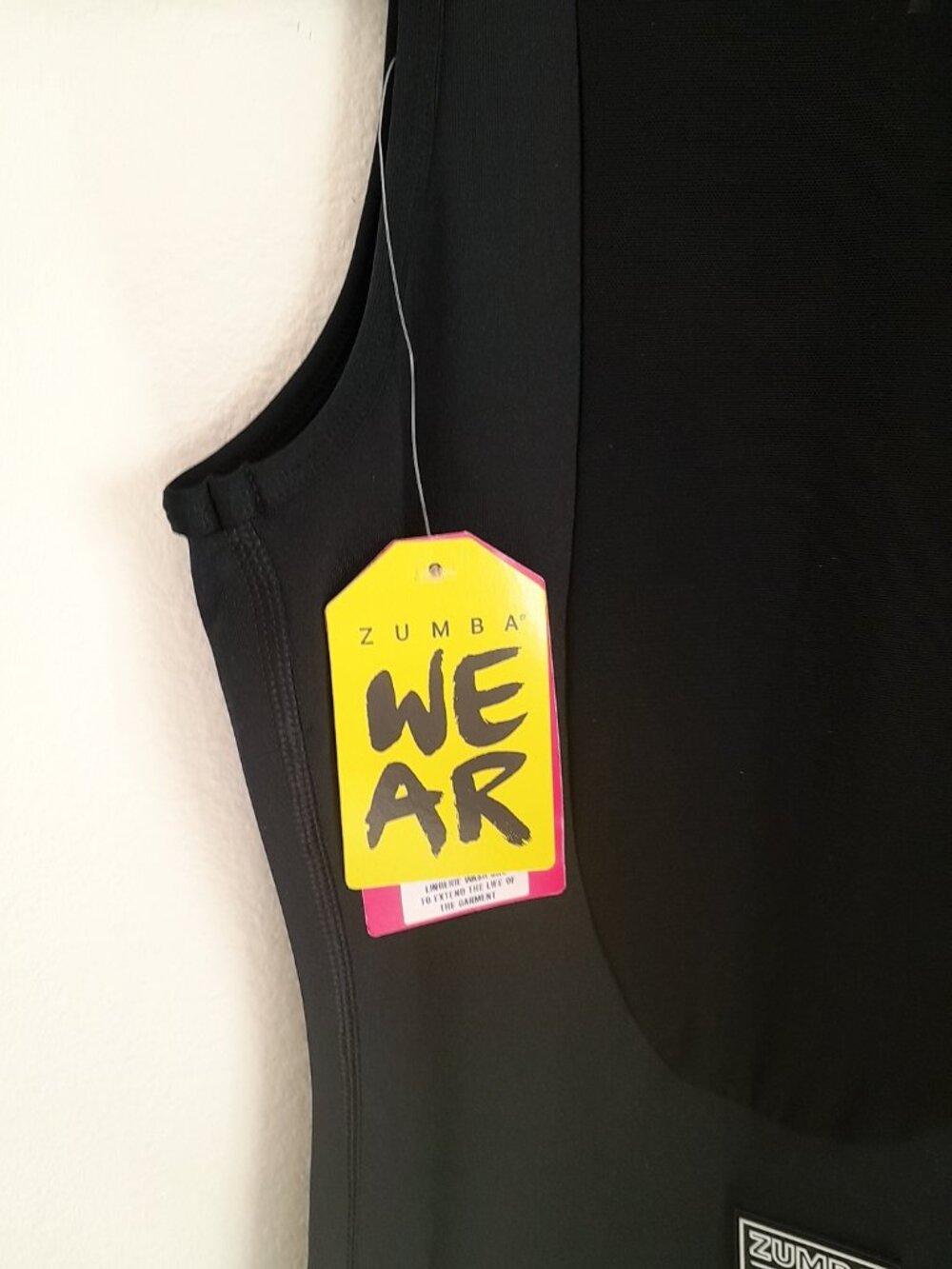 NWT and packaging Zumba Prep Long Bodysuit with Mesh Back size  Spicy (small) - Picture 7 of 12